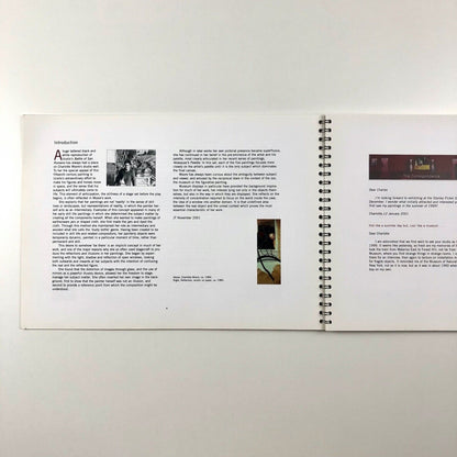 The History Room Recent Work by Charlotte Moore | Stanley Picker Gallery, 2001