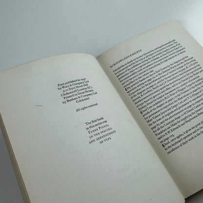 Factors in the Choice of Type Faces by Geoffrey Dowding | Wace & Co 1957