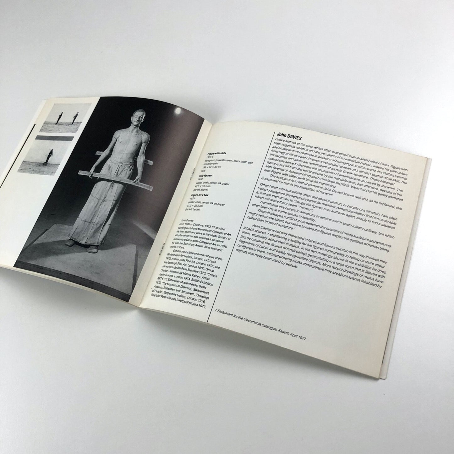The Human Factor – sculptures made by ten artists during the 70s | Arts Council catalogue, 1980