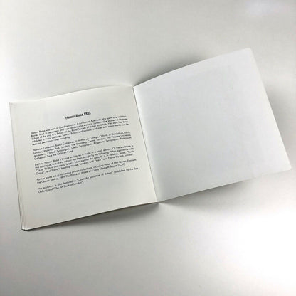 Naomi Blake sculpture | New Academy Gallery & Business Art Galleries catalogue booklet, 2002