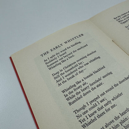 The Early Whistler by Wilfrid Gibson. Drawings by John Nash|  No.6 of The Ariel Poems | Faber & Gwyer Limited. Printed at The Curwen Press | undated believed to be 1927
