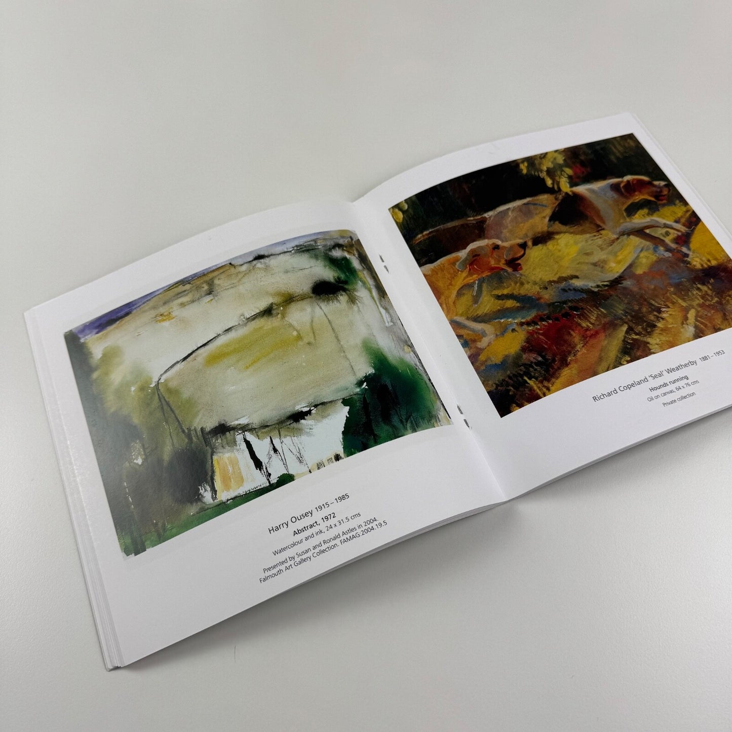 Effortless brushstrokes. Falmouth Art Gallery Collection Volume 15 by Louise Connell, Ingrid Heseltine, Catherine Wallace | Falmouth Art Gallery, 2012