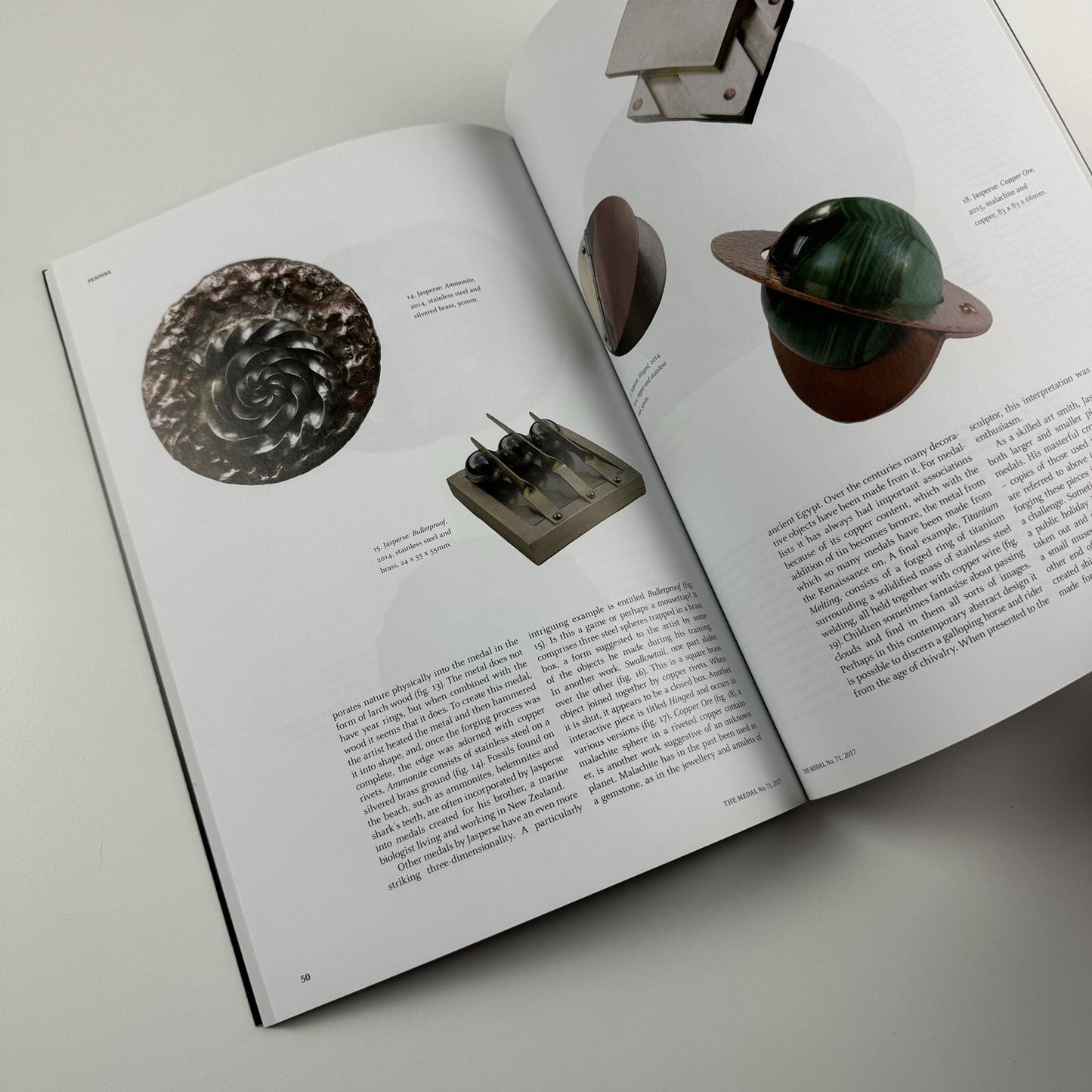The Medal. British Art Medal Society BAMS journal | Issue No. 71, Autumn 2017