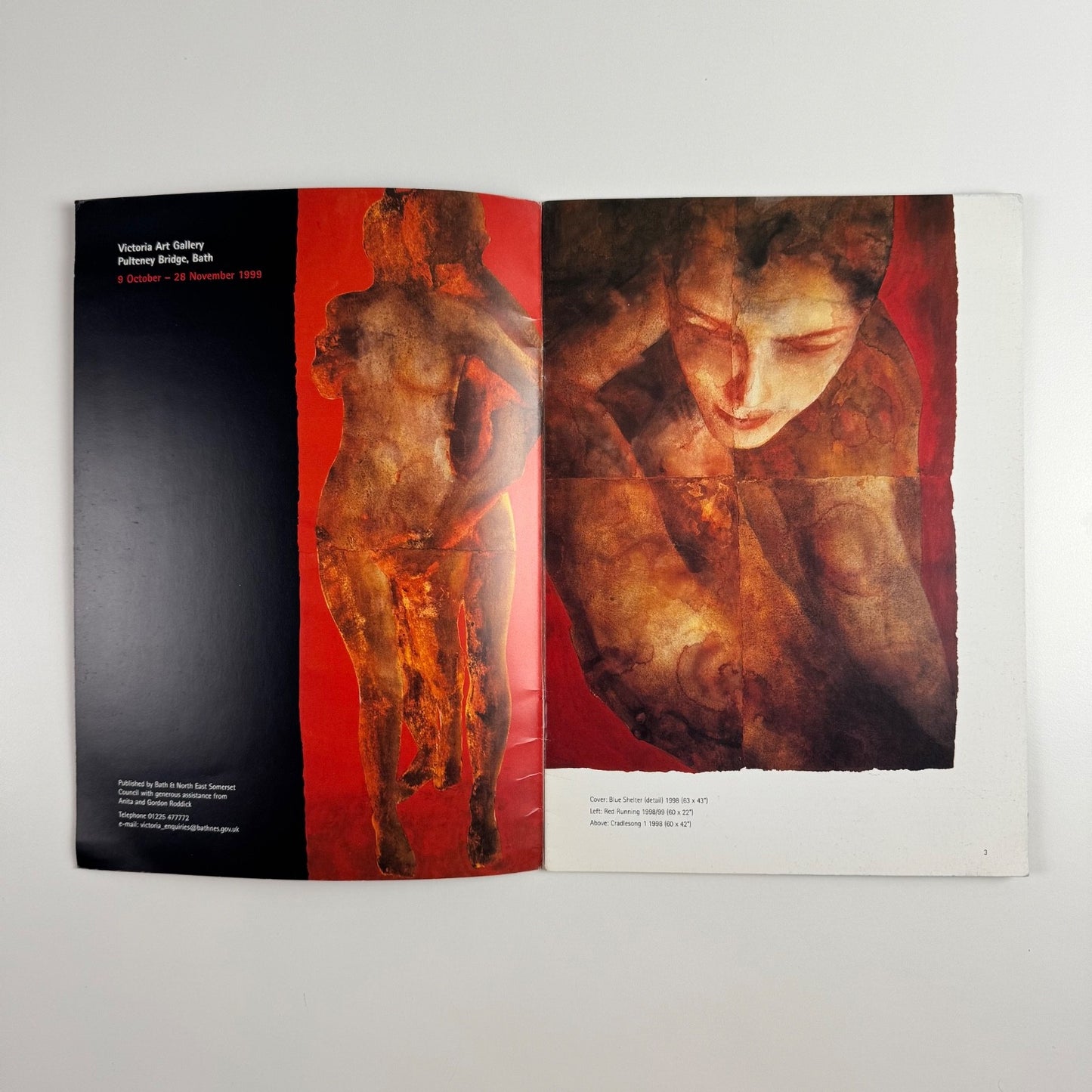 Graham Dean. Straight to red | Victoria Art Gallery, Bath, 1999