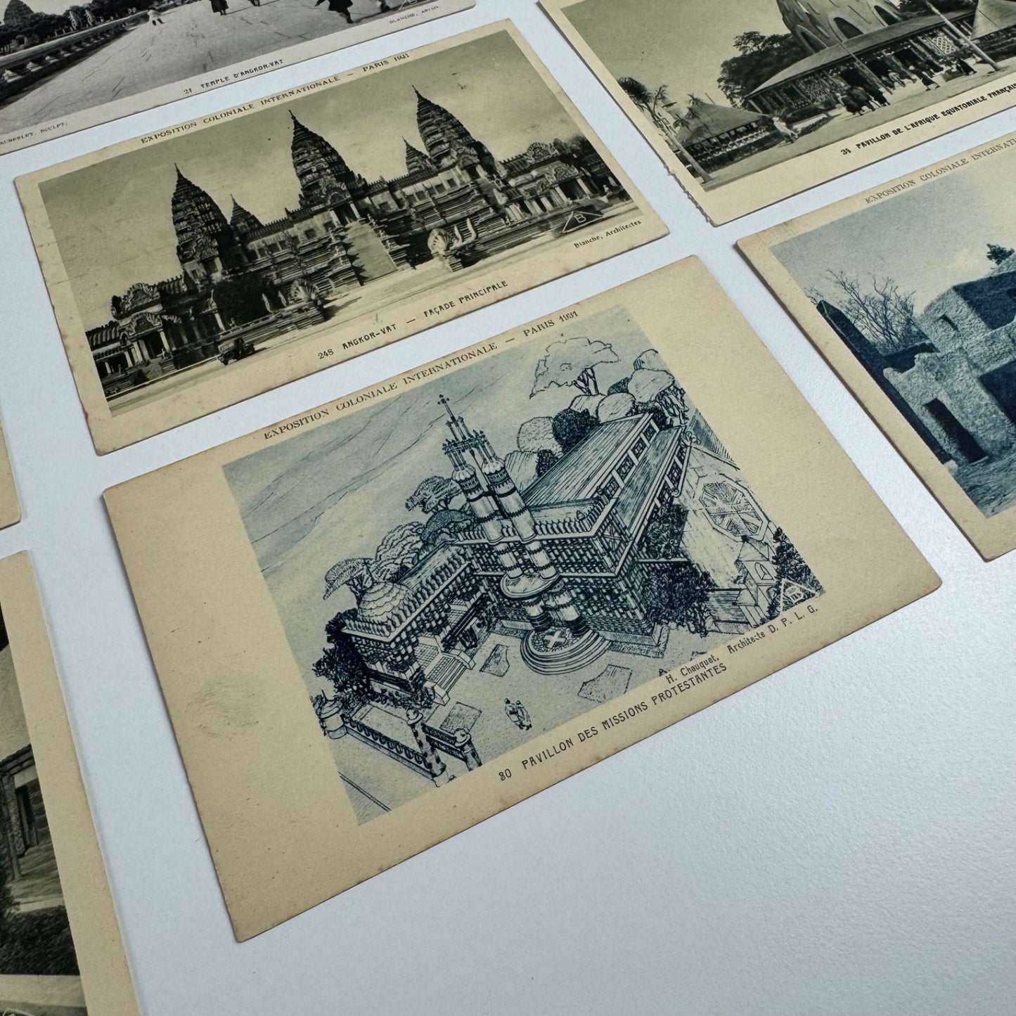 22 postcards relating to the Exposition Coloniale Internationale de Paris 1931