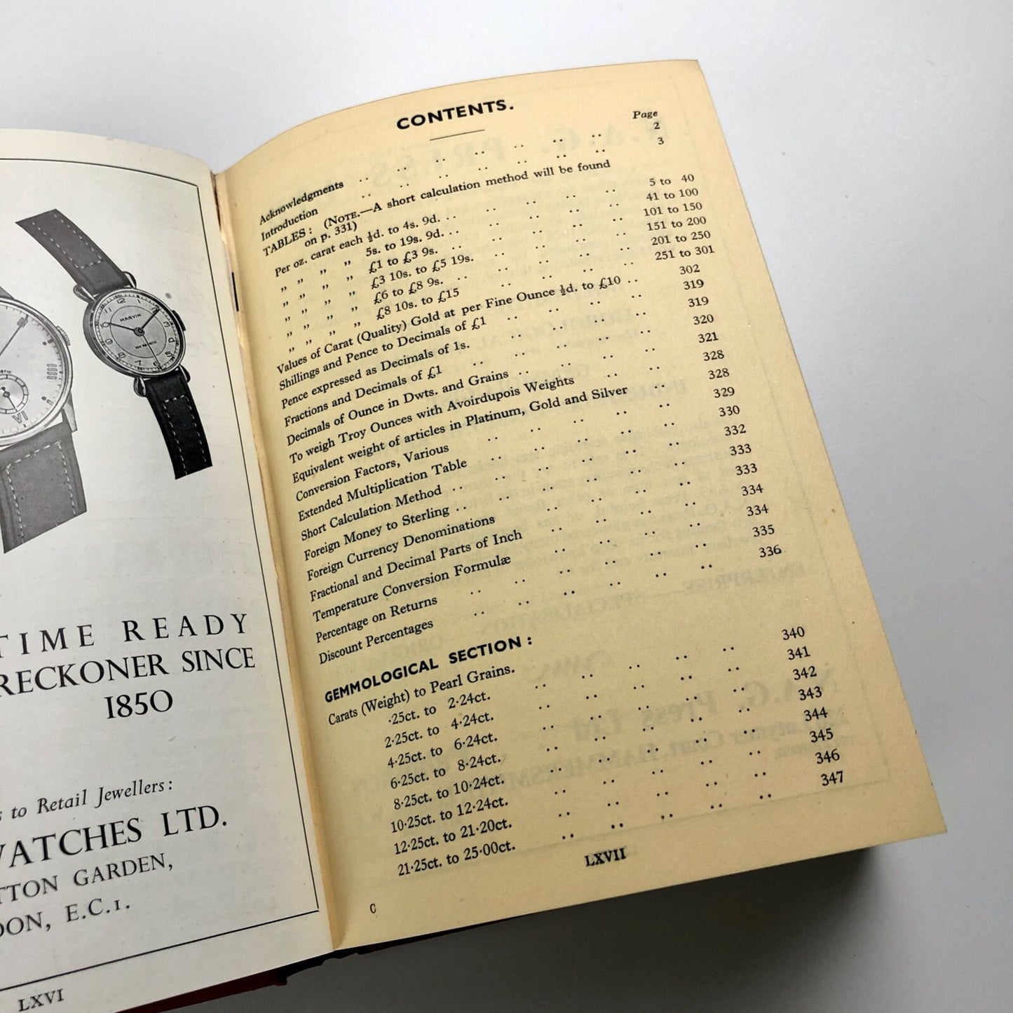 Tremayne's Jewellers' Ready Reckoner | Hardback, undated