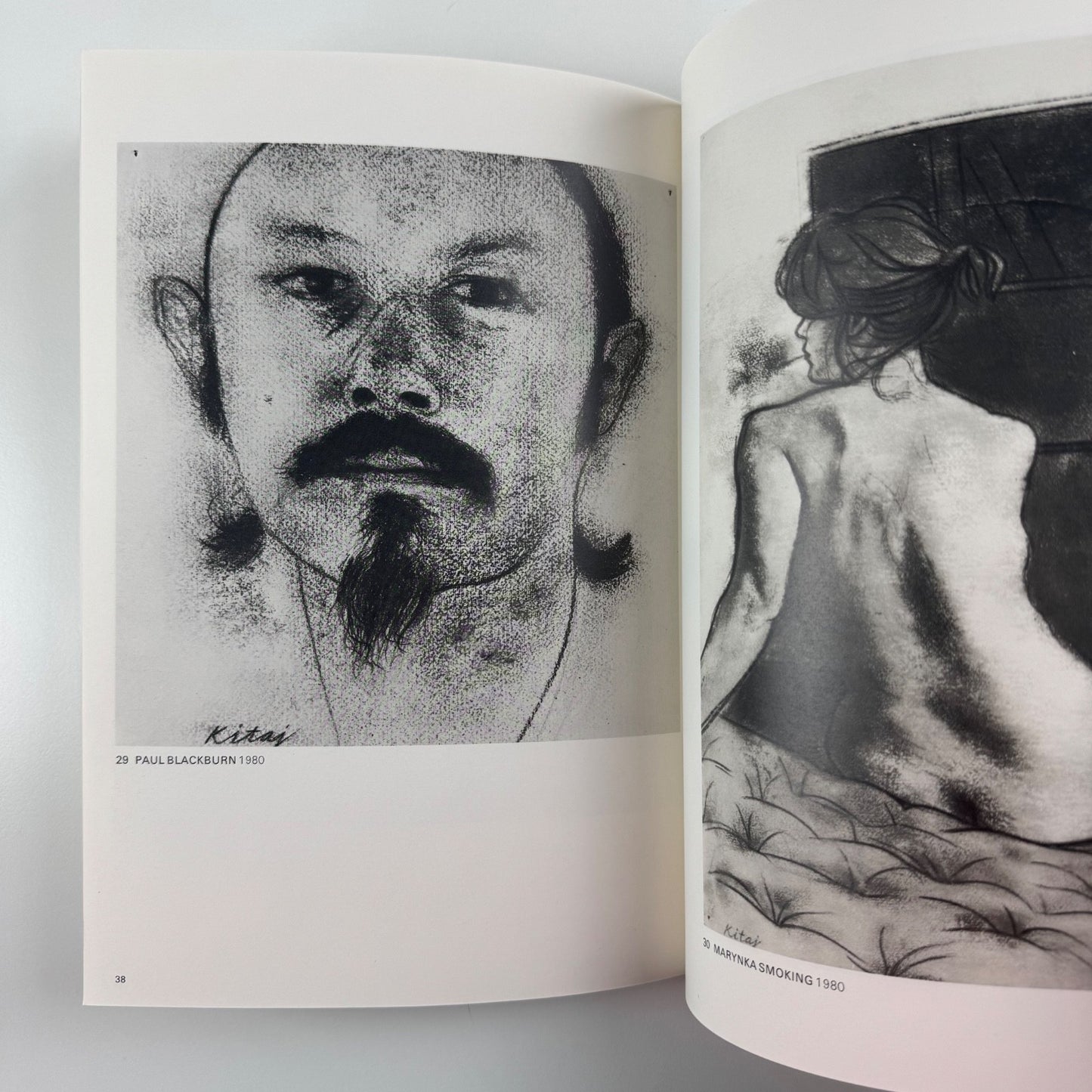 R.B. Kitaj. Pastels and drawings | Marlborough Fine Art 1980