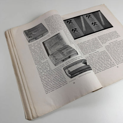 Gebrauchsgraphik International Advertising Art May 1929 Vol 6 no. 5 edited by Professor HK Frenzel