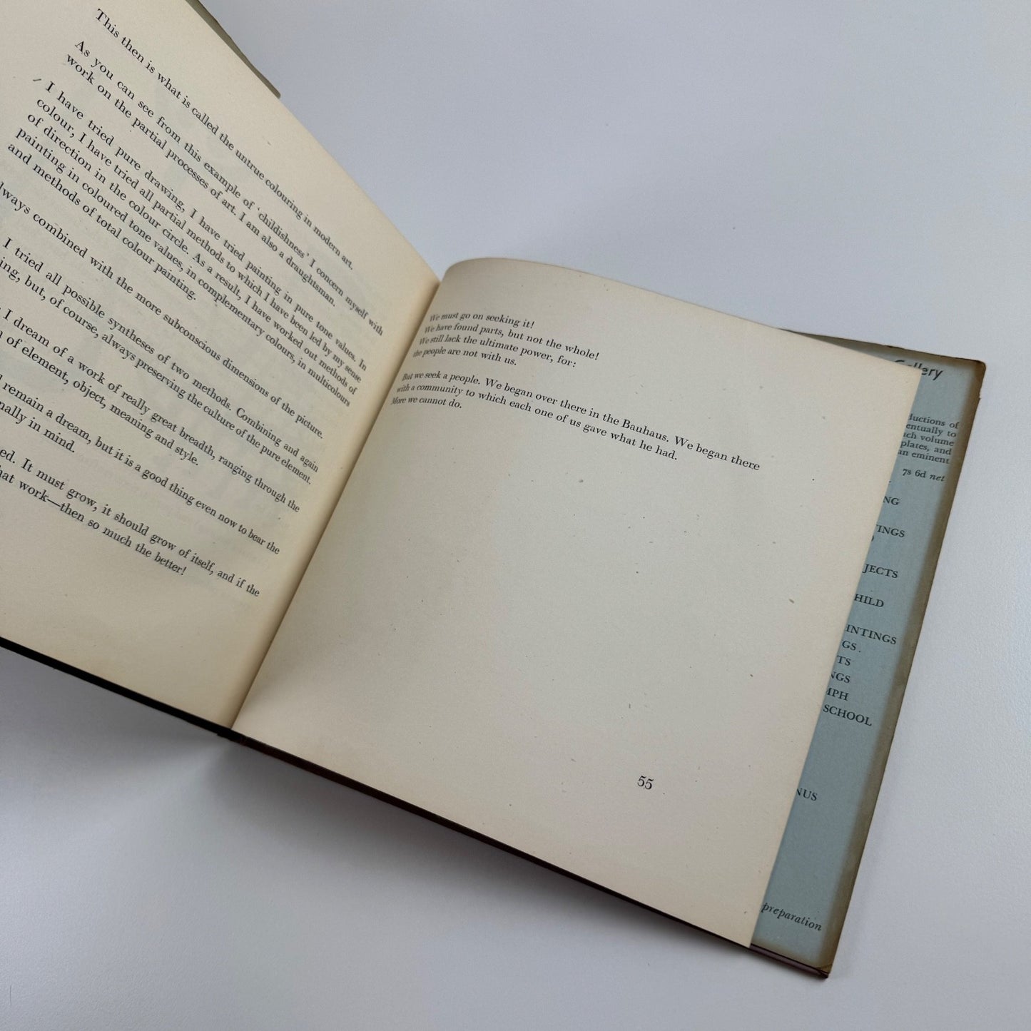 Paul Klee on Modern Art intro Herbert Read | Faber & Faber, 1948