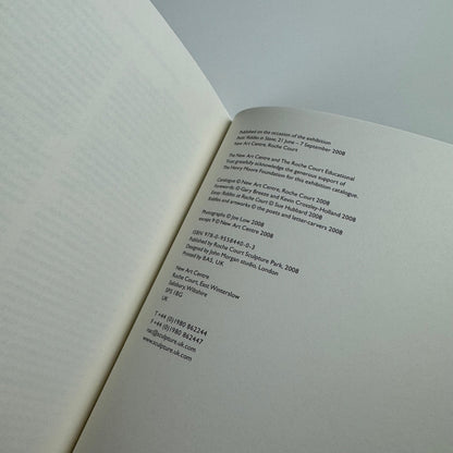 Poets’ riddles in stone | New Art Centre, Roche Court, 2008