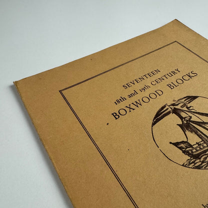 Seventeen 18th & 19th century Boxwood Blocks  An account of their history by Mark Arman | Arman Workshop Press
