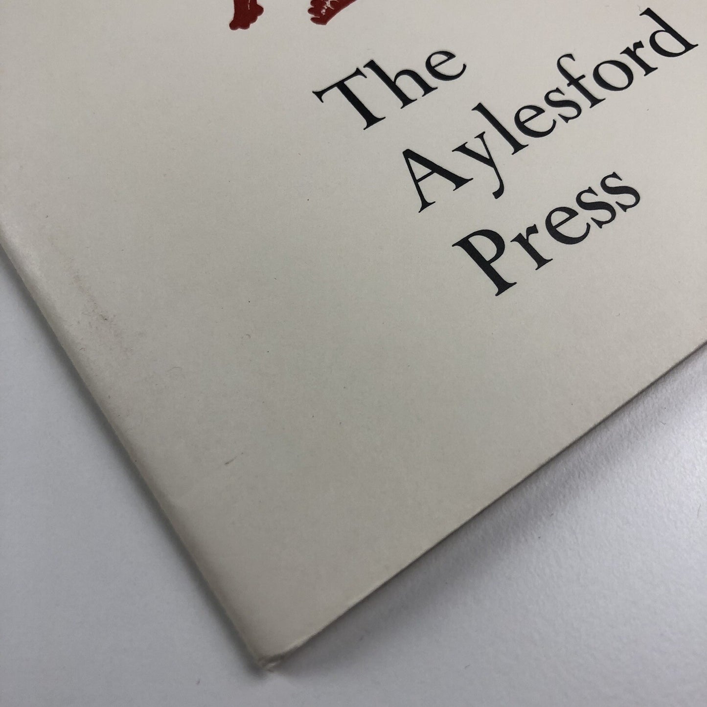 Hague and Gill on Printing | The Aylesford Press | 1993 softback edition