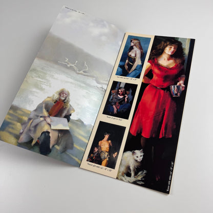 Folding card Robert Oskar Lenkiewicz. A Retrospective Triton Galleries 2003