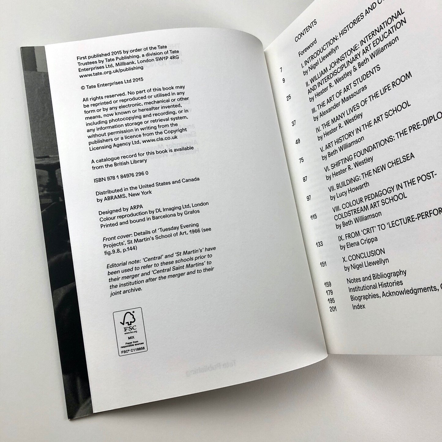 The London Art Schools Reforming the Art World, 1960–Now | Nigel Llewellyn | Tate Publishing, 2015
