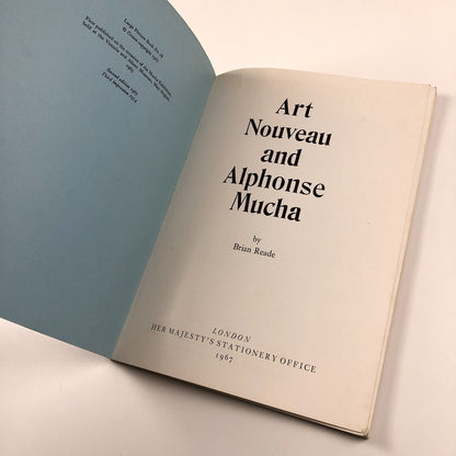 Art Nouveau and Alphonse Mucha by Brian Reade | V&A – 1974 reprint
