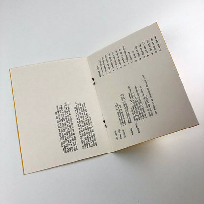 Booklet for Draw-Mono Don Mason | ICA Library (Institute of Contemporary Arts) 1964