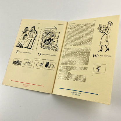 David Blamire's Adults' Alphabets | Hanborough Parrot Press | Prospectus 1990