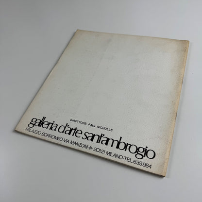 Aspects of Modern Art in Britain | Galleria d’art Sant’Ambrogio, 1973