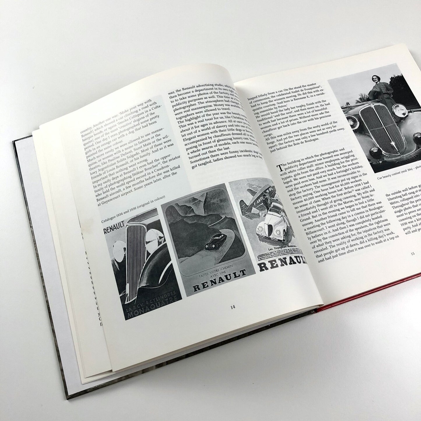 Renault In the Thirties by Robert Doisneau | Nishen 1990 | English edition