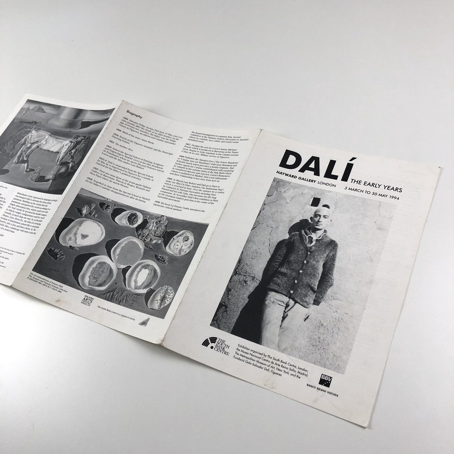Dalí The early years | exhibition guide to Hayward Gallery 1994