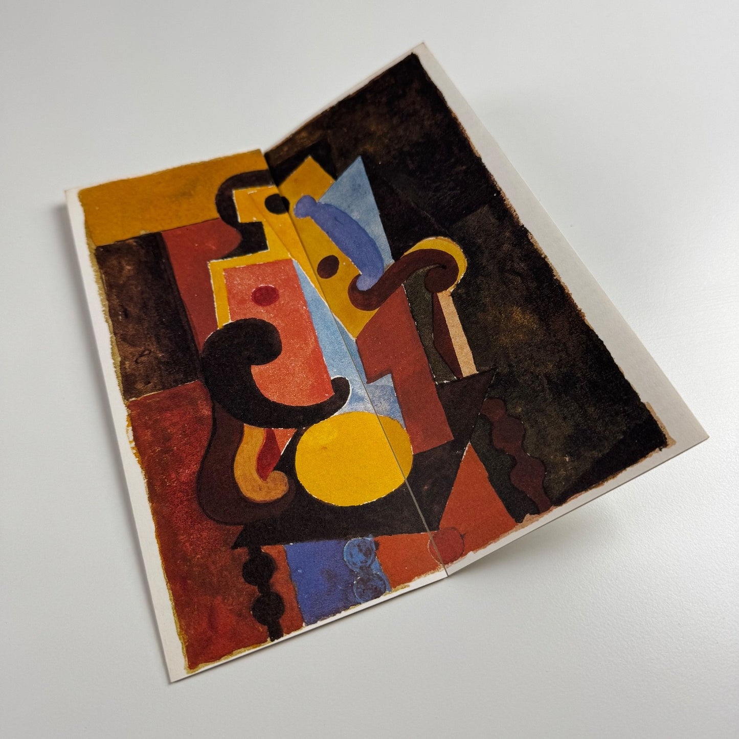Promotional leaflet for Je suis le cahier: The Sketchbooks of Picasso | The Pace Gallery 1986