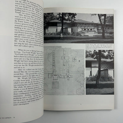 Years with Frank Lloyd Wright. Apprentice to Genius by Edgar Tafel | Dover Publications, 1979
