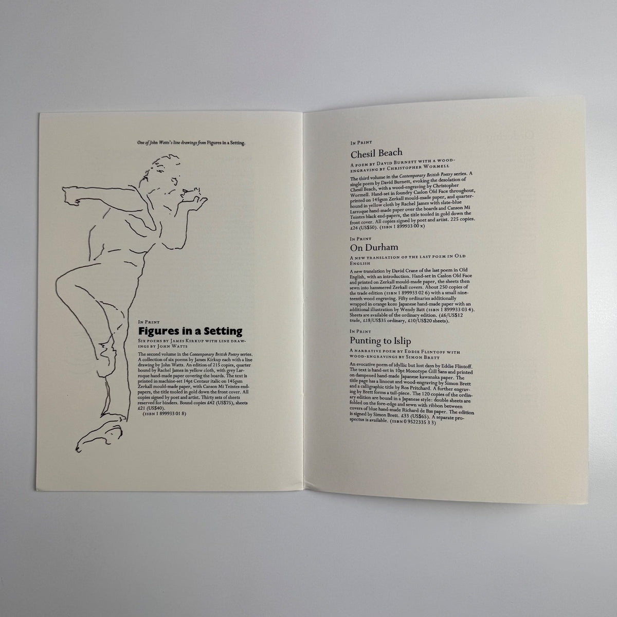 Some plans… no promises. Books on the horizon from The Old School Press 2001