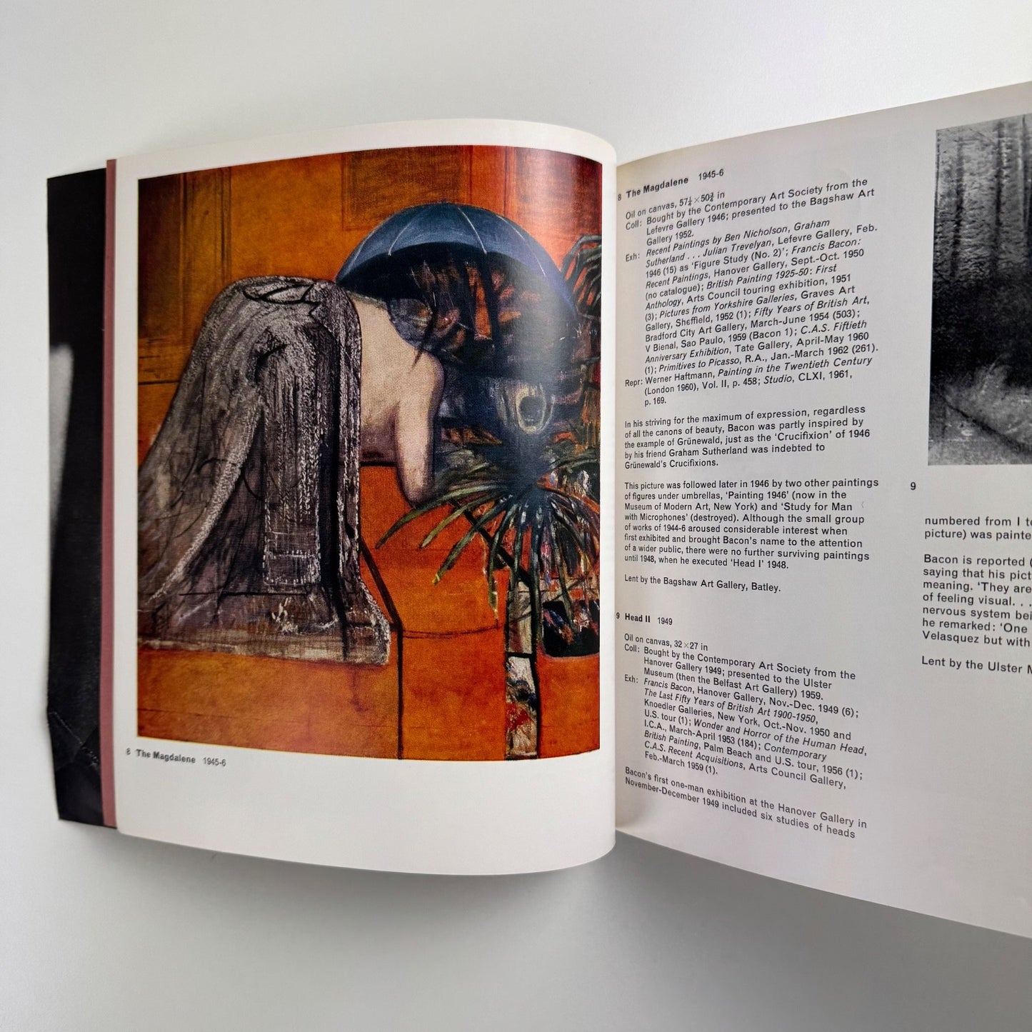 Francis Bacon | Tate Gallery May to July 1962 design Gordon House and press cuttings
