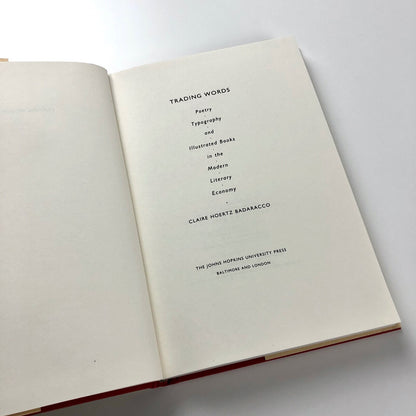 Trading Words by Claire Hoertz Badaracco | Johns Hopkins University Press, 1995
