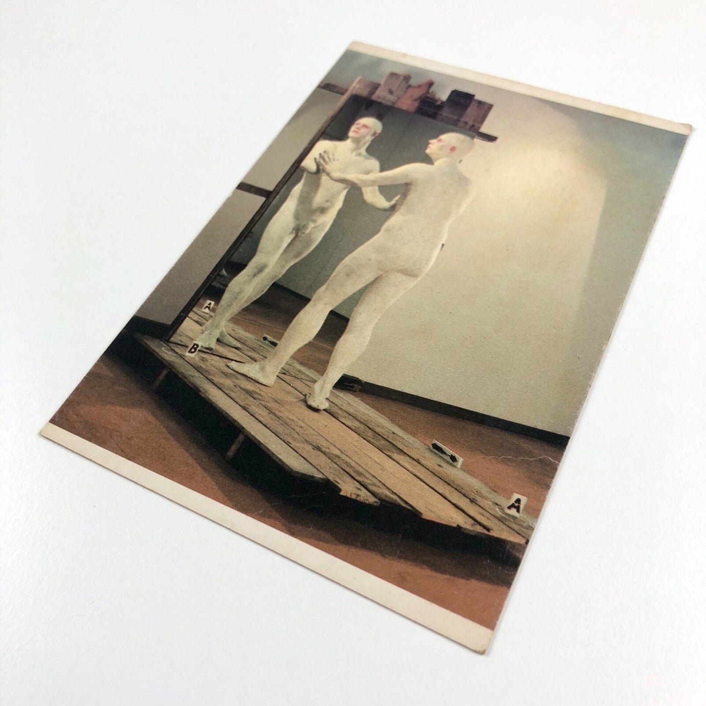 Malcolm Poynter postcard –  'Con Front' | Signed by the artist