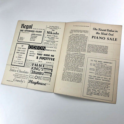 Re-Dressing the House-Set Advertisements | Reprinted from the Monotype Recorder