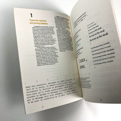 Typography – Basic Principles and Applications | Océ-Nederland Gerard Unger