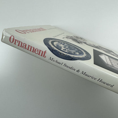 Ornament. A Social History Since 1450 by Michael Snodin & Maurice Howard | Yale University Press, 1996