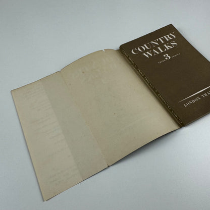 Country Walks London Transport (3 vols) by Charles White. Eric Ravilious woodcuts Vol 1 (1936); Vol 2 (second and revised edition 1938, first published 1936); Vol 3 (second and revised edition 1939, first published 1937)