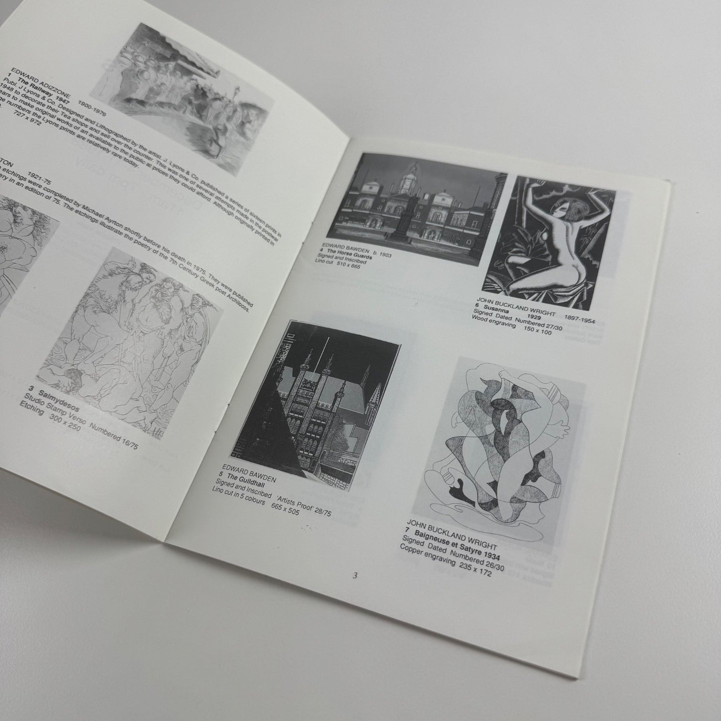 British Prints 1920-70 | Blond Fine Art December 1988
