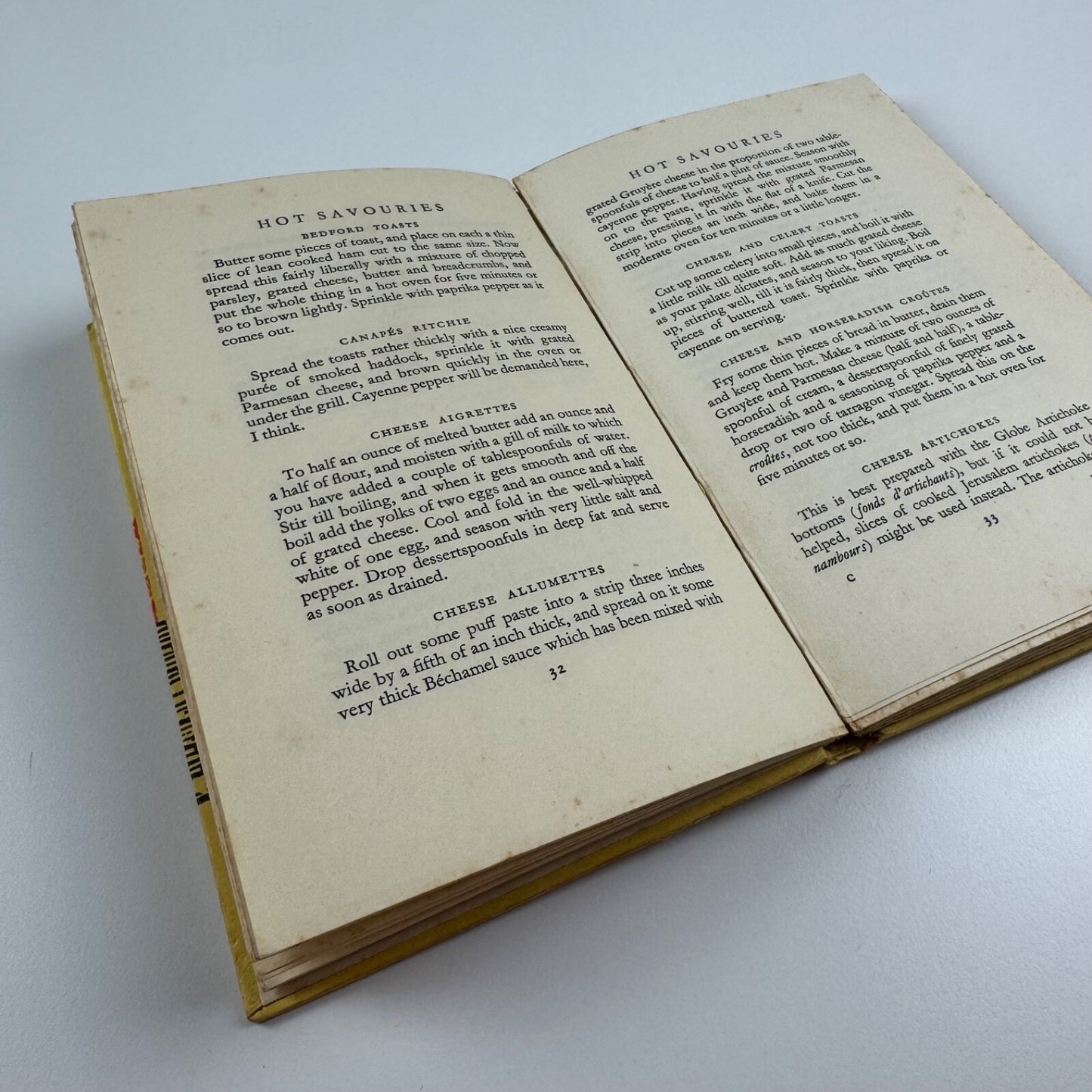 Ambrose Heath Good Savouries | Faber & Faber, 1937 reprint. Edward Bawden illustrations