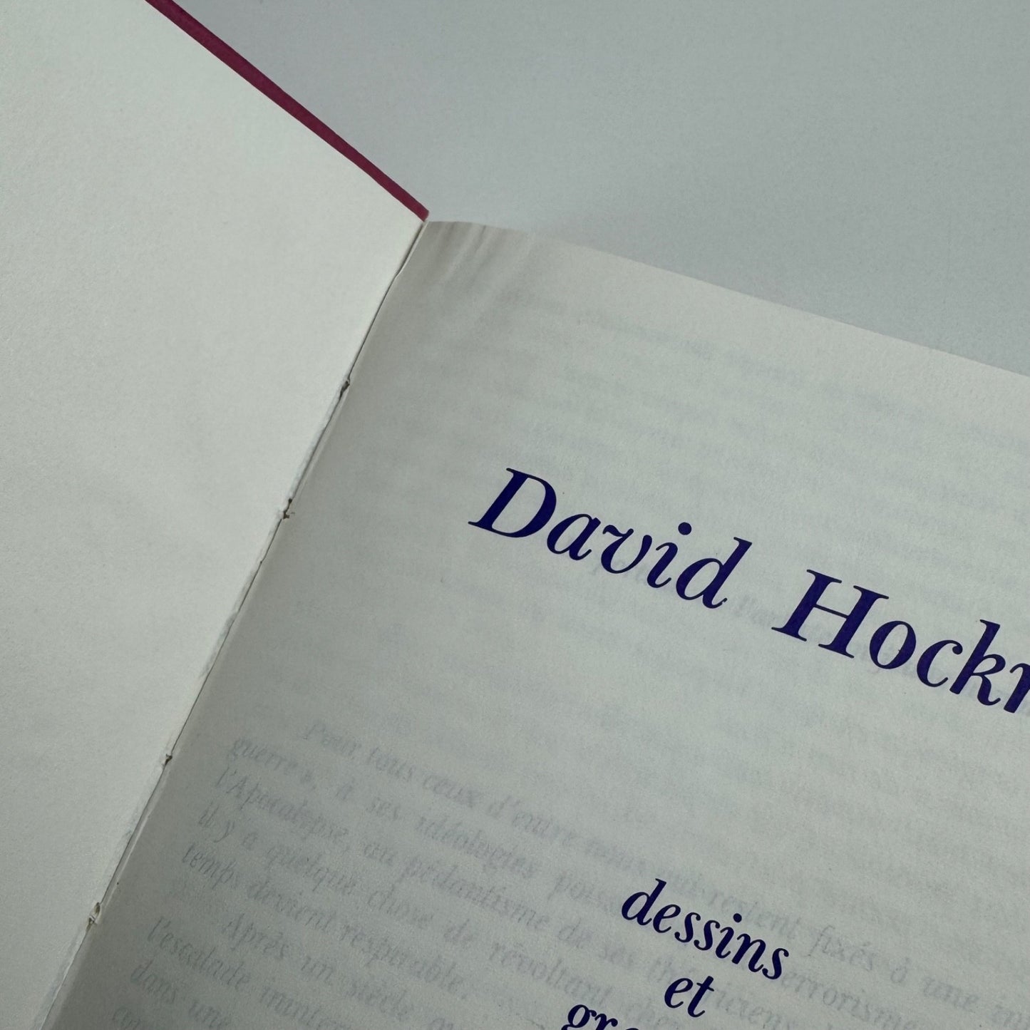 David Hockney. Desisins et gravures | Galerie Claude Bernard, Paris, 1975