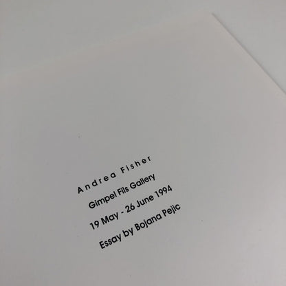 Andrea Fisher – Gimpel Fils exhibition catalogue, 1994