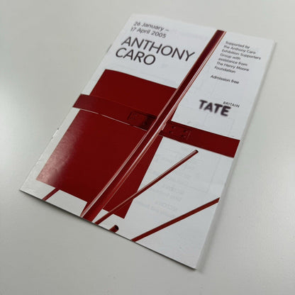 Ephemera: small gallery guide for Anthony Caro | Tate Britain, 2005
