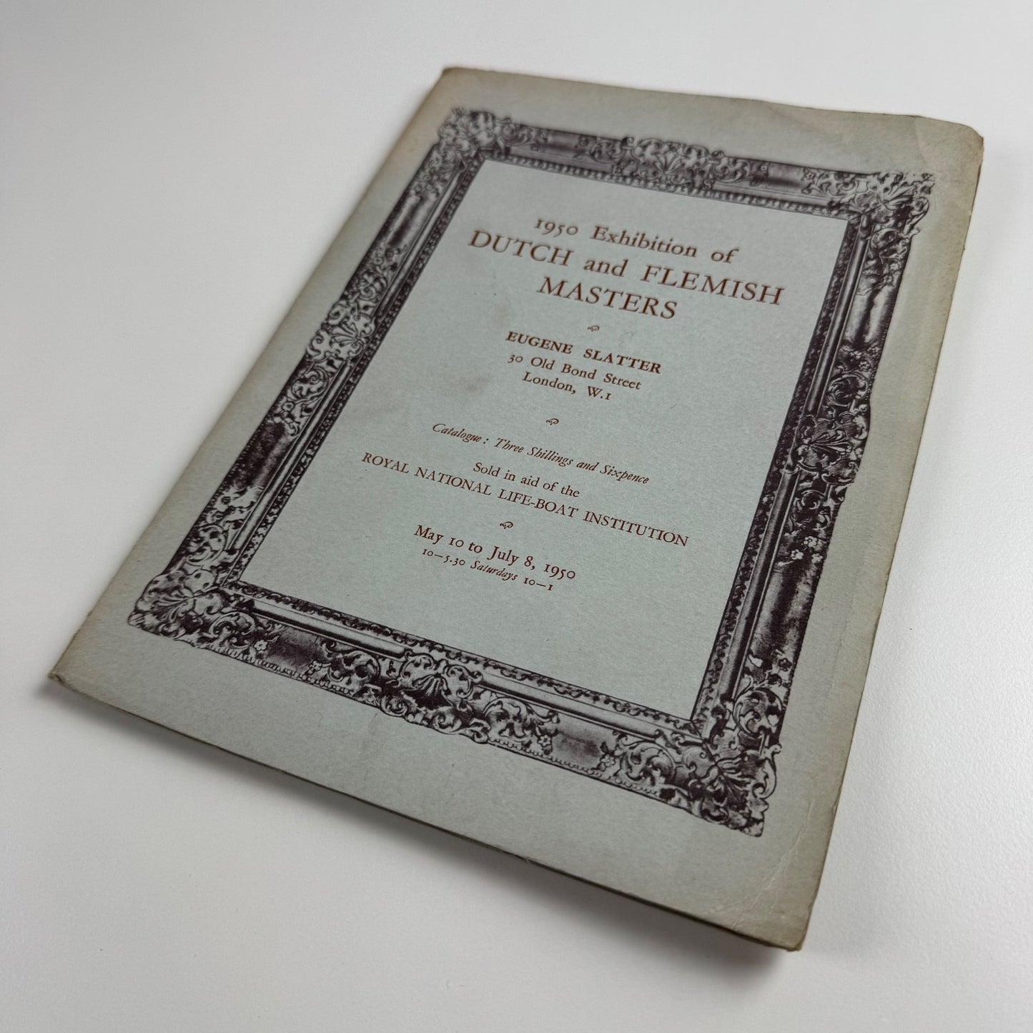 1950 Exhibition of Dutch and Flemish Masters | Eugene Slatter, London, 1950