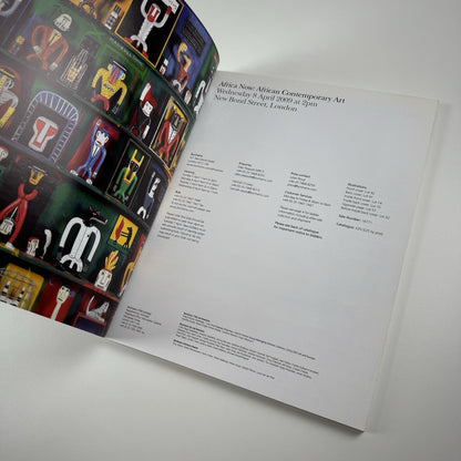 Africa Now. African Contemporary Art | Bonhams catalogue, 8 April 2009