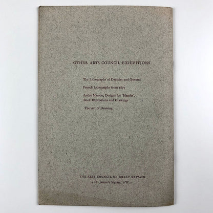 Exhibition of the Technique of Modern French Engraving | Arts Council 1948