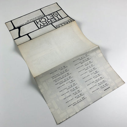 Walls – New Paintings by Terry Setch | Grabowski Gallery catalogue, 1967