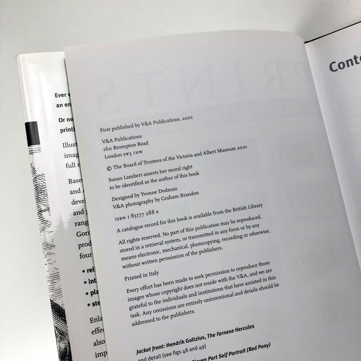 Prints: Art and Techniques by Susan Lambert | V&A Publications 2001