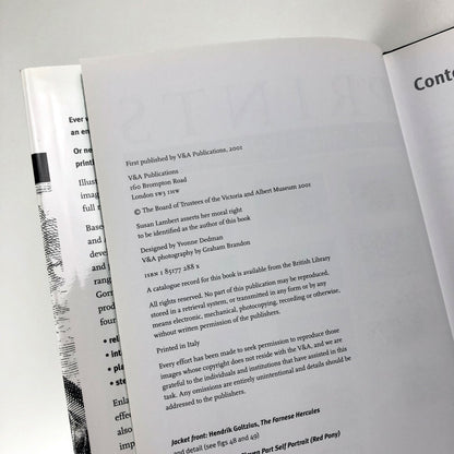 Prints: Art and Techniques by Susan Lambert | V&A Publications 2001