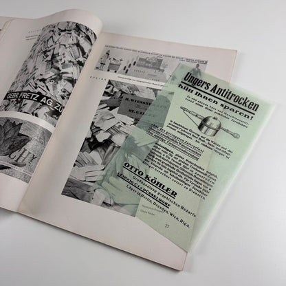 Gebrauchsgraphik International Advertising Art May 1930 Vol 7 no 5 edited by Professor HK Frenzel