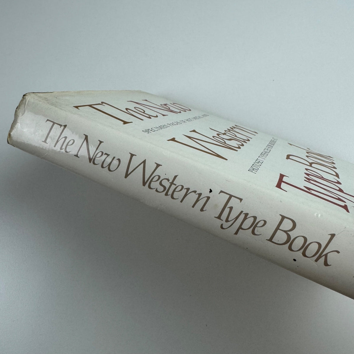 The New Western Type Book foreword by John Ryder Western Printing Services 1980