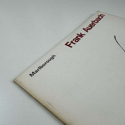 Frank Auerbach | Marlborough Fine Art | Catalogue, April – May 1974