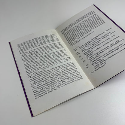 Rigby Graham Paintings. Introductory notes by John Cotton and Victor Bennet | Victoria Galleries, Harrogate 1977 inscribed