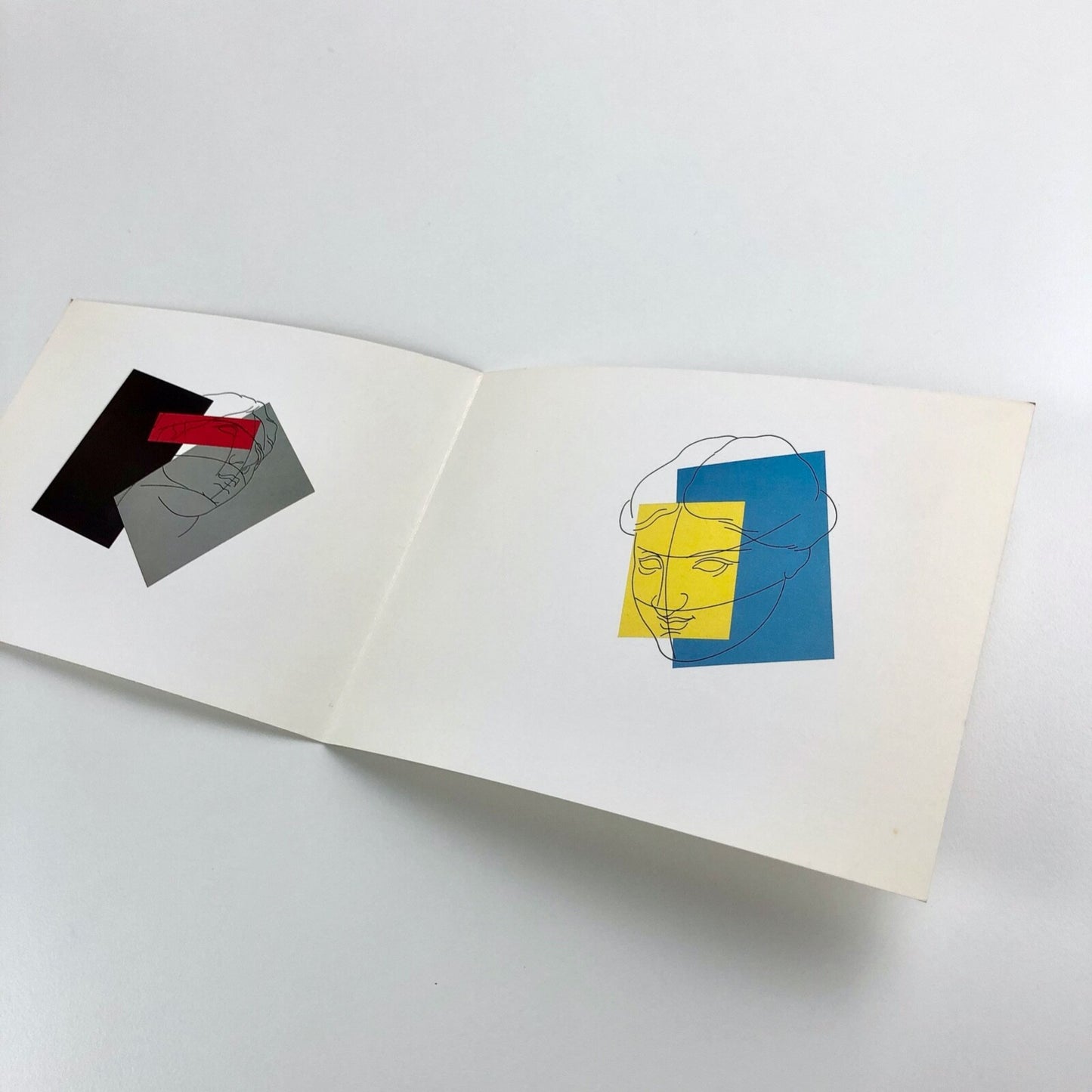 Michael Craig-Martin – Constructions and wall drawings | Waddington Galleries exhibition card, 1982